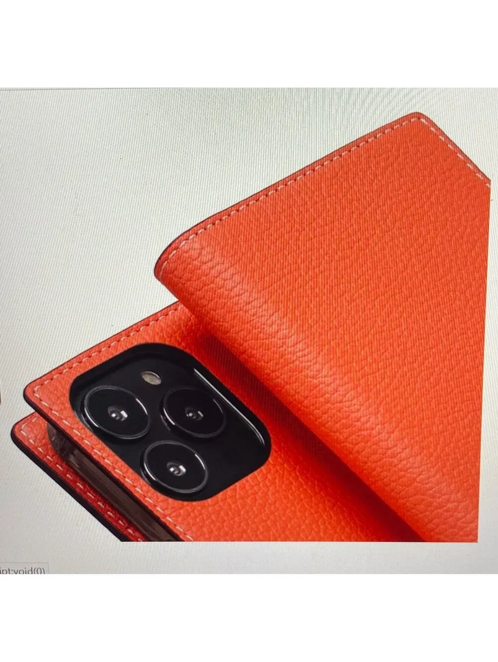 SLG Leather Wallet Case for iPhone 13 Pro Max Coral